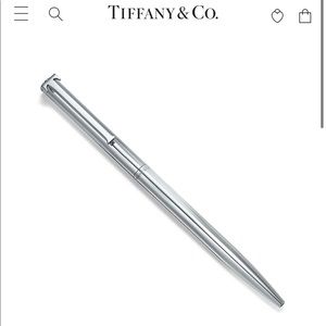 Tiffany T-Clip ballpoint pen in black